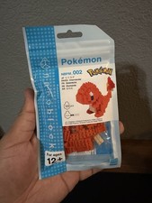 Kawada Nanoblock Pokemon Charmander 120 Pieces Micro-sized Building Blocks New