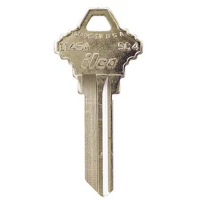 Kaba Ilco 1145A-Sc4 Key Blank, Type Sc4, 6 Pin, Pk10