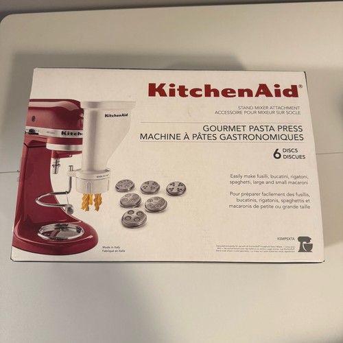 Kitchenaid Gourmet Pasta Presse Standmixer Aufsatz - Neu Offene Box - KSMPEXTA