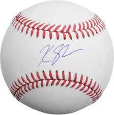 Kyle Stowers Miami Marlins Autographed Baseball Fanatics Authentic Certified