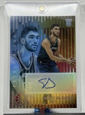 Santi Aldama RC Auto 5/5 Pink Illusions Rookie Signs SSP Grizzlies