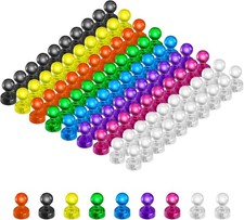 90 PCS Colorful Strong Magnetic Push Pin Magnets, Office / Classroom Magnets,...