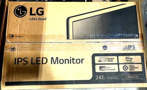 *LG 24MB35-DM 24" Full HD IPS LED Monitor BLACK NEW UNOPENED IN BOX*