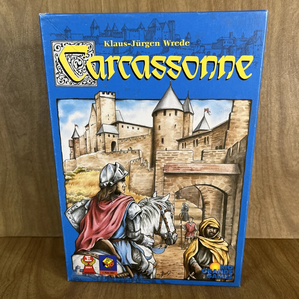 Carcassonne Classic Board Game Klaus-Jurgen Wrede Rio Grande Games Complete - Image 2 of 4