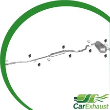 Auspuff für OPEL SIGNUM & VECTRA C Caravan 1.8 122PS 03-05 +Rohr