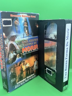 Una Buena Forma De Morir (VHS 1999) Spanish Latin Rare Big Box