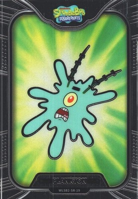 2024 Wondercard Viacom Spongebob Schwammkopf 25th Plankton SR #19