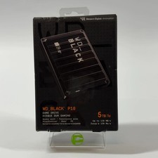 New Western Digital WD Portable BLACK P10 Game Drive 5TB Micro USB-B to USB-A