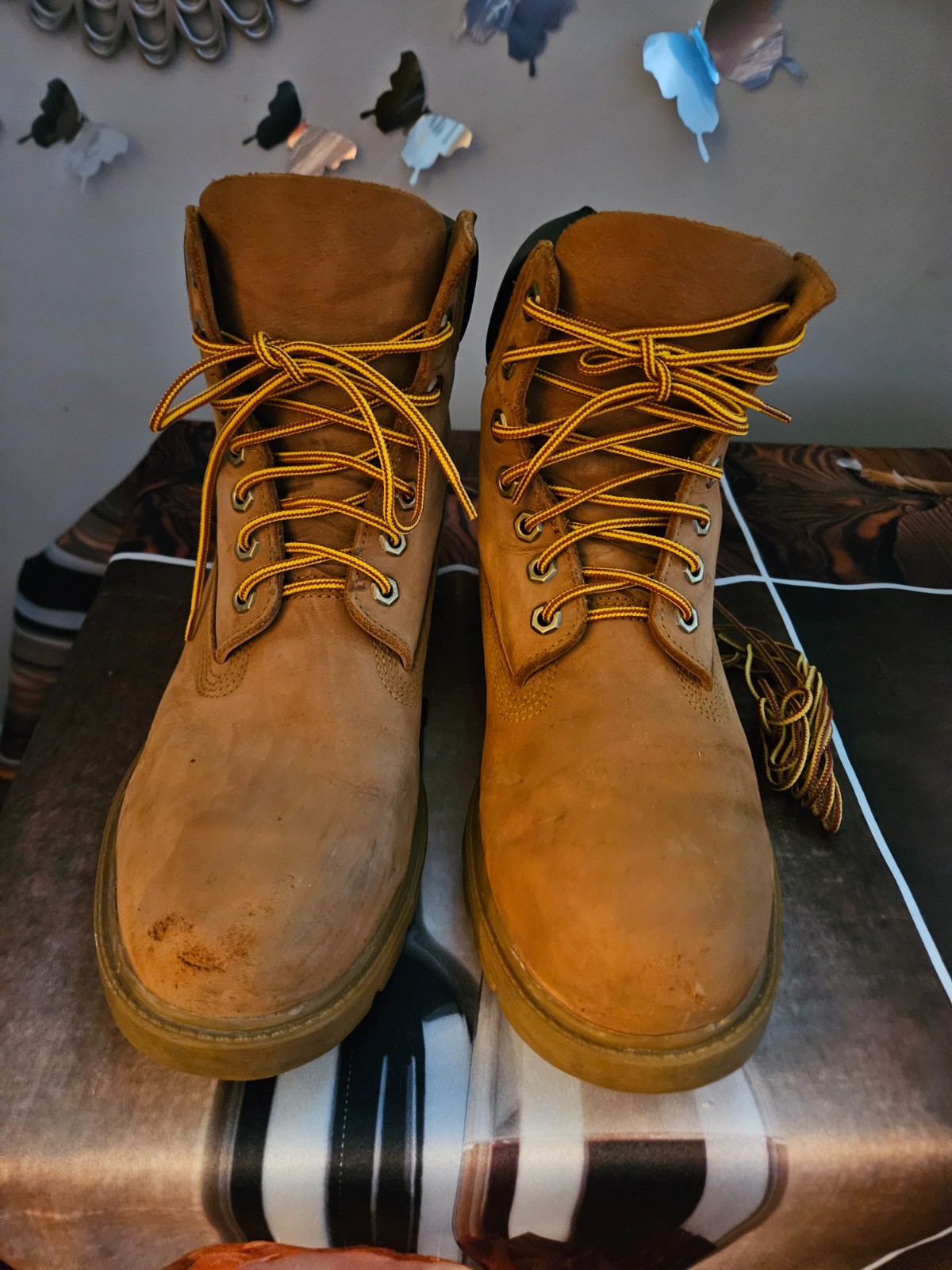Timberland 10066 Basic Waterproof Wheat Nubuck Me… - image 2