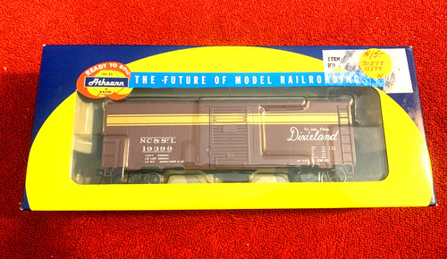 ATHEARN ESCALA HO NC & STL DIXIELAND BOXCAR 70377 ARTÍCULO 19388 | Zustand: New