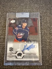 2019-20 UD Clear Cut Rookie Alexandre Texier Montreal Canadians