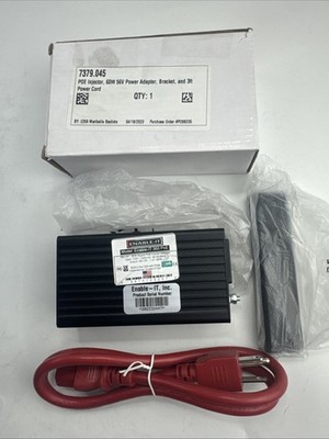 Enable-IT 360 PoE 56v DC 1.1A 60W Injector Power Adapter NEW