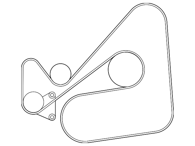 Genuine Mazda L3BR-15-909 Serpentine Drive Belt