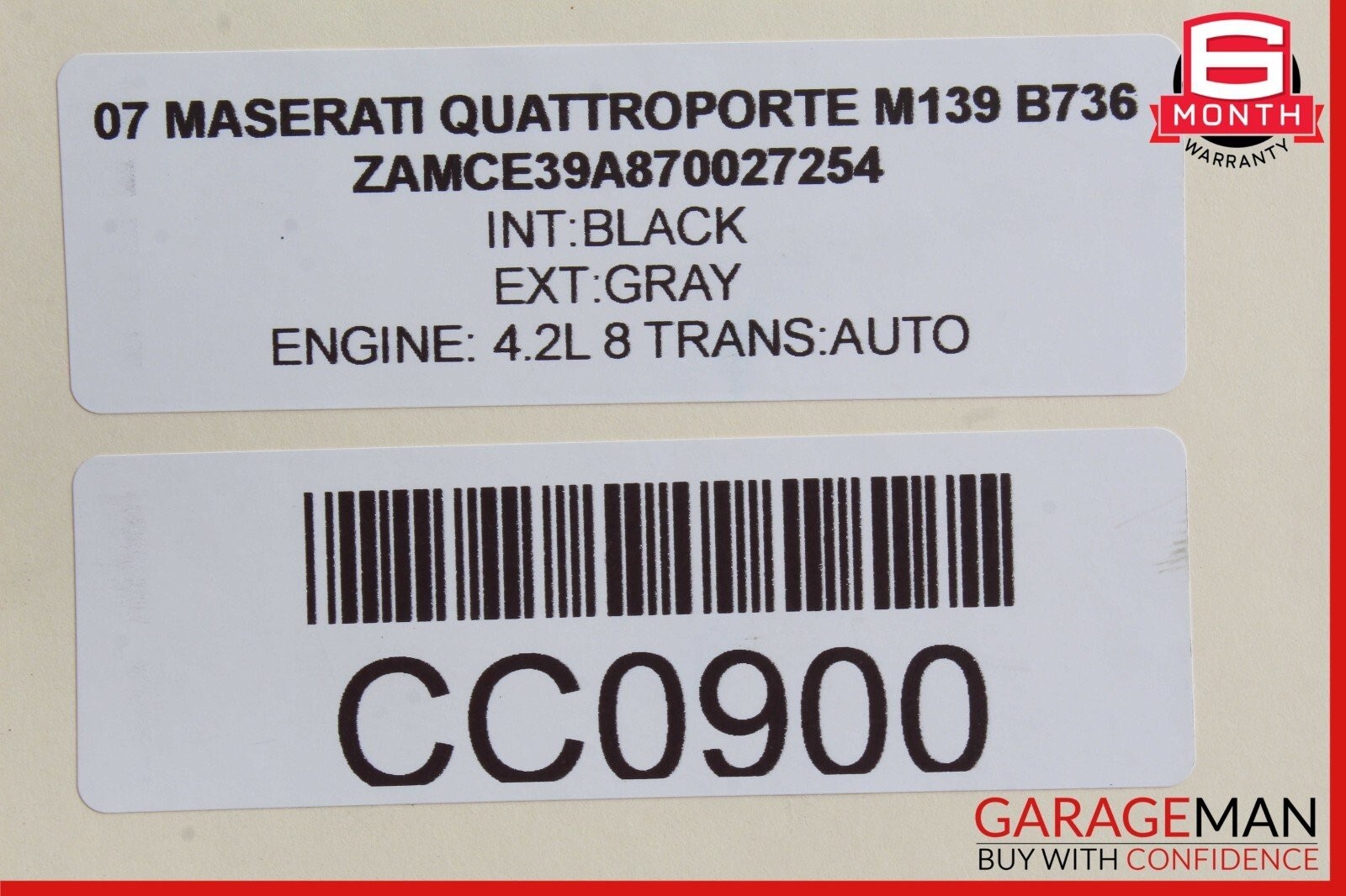 07-11 Maserati Quattroporte M139 Rear Left or Right Shock Strut Absorber OEM