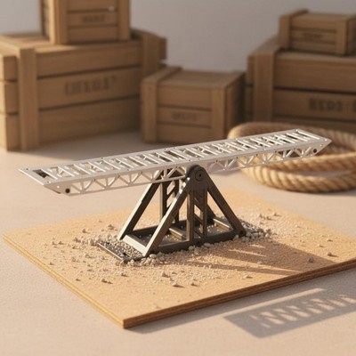 RC Seesaw Obstacle Small Size Seesaw Ramp Sturdy Build