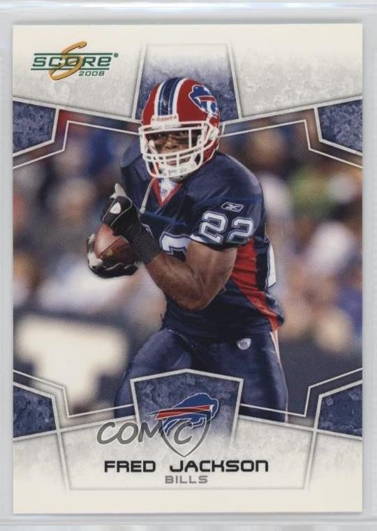 2008 Score Fred Jackson #39 Rookie RC 7v7