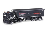 "Herpa 1:87 304825 DAF 105 XF SC StöFfelliner-Sattelzug \"Brunner\" NEU Ovp"