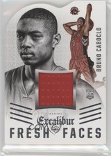 2014-15 Panini Excalibur Fresh Faces Die-Cut Jerseys Bruno Caboclo #3 1l7