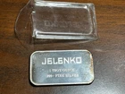 Engelhard 1oz Silver Bar .999 Fine - JELENKO Dental Health Promo - 1500 Minted