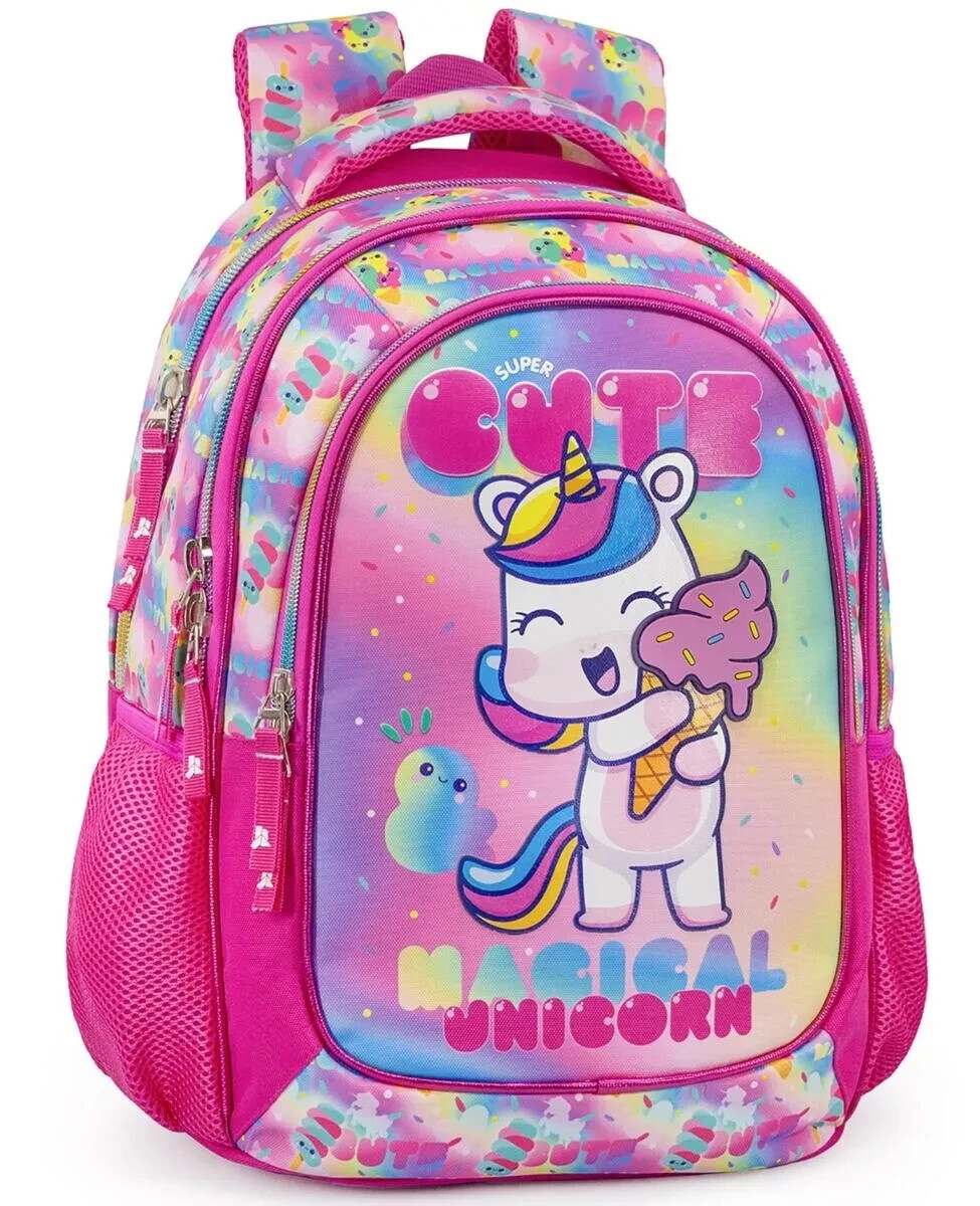ZAINO UNICORN ICE CREAM 43X33X15 CM