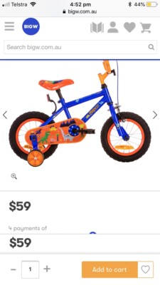 repco little monsta bike