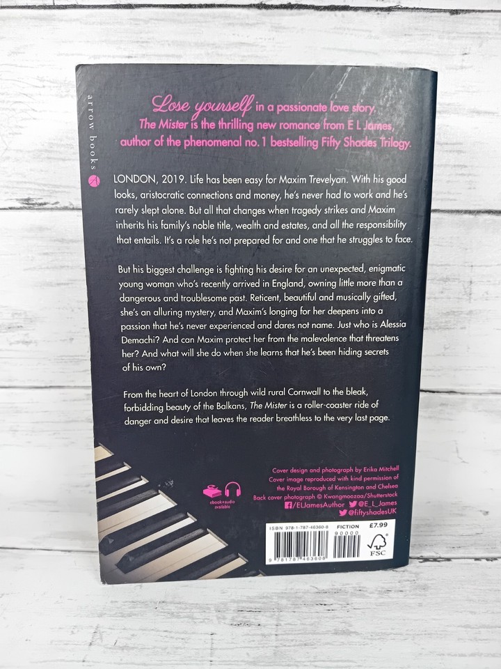 2 E L James books. The Mister And Grey. Paperback. Used. Free P&P eBay