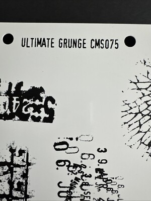 Tim Holtz Ensemble Mini Stencil 23 | Herazz - Boutique De Scrapbooking