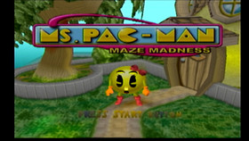 Ms. Pac-Man: Maze Madness (Sega Dreamcast, 2000) Disc Only - Authentic & Tested