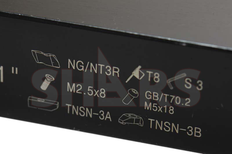 Portautensili Per Tornio Fresatura Portautensili Shars Per Filettatura E Scanalatura - Modello 1/2 TNSR-08 RH, Nuovo, Per Tornio Utensili Filettatura Scanalatura - Foto 4