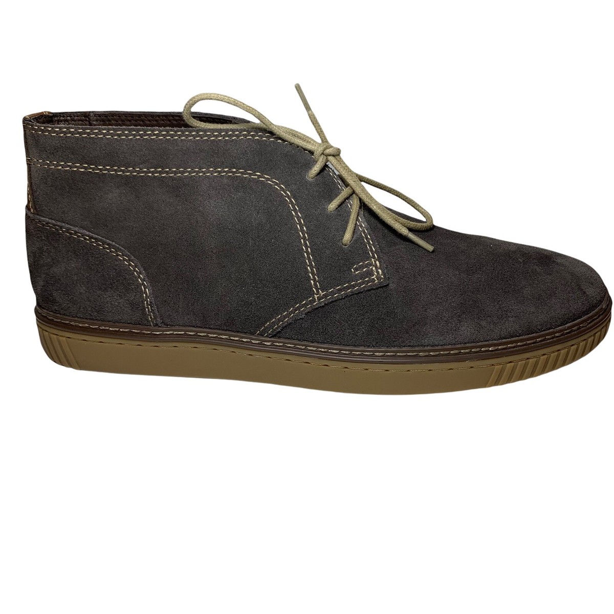 Johnston Murphy Wallace Chukka Boots Taupe Suede 25-2359 Mens Sz