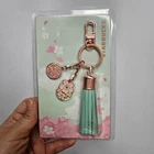 Starbucks Korea 2020  Cherry Blossom Leather Tassel Key Chain