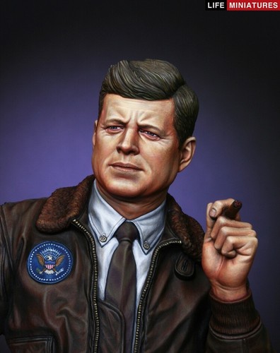 Life Miniatures - JFK 35o Presidente de los Estados Unidos - 1/10a Resina - LMB016 - Imagen 7 de 8