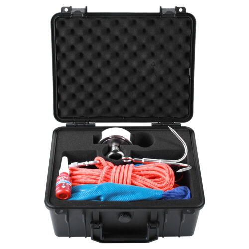 VEVOR Magnet Fishing Kit 1200lbs Pulling Double Sided Fishing Magnet 2.95" Dia - Picture 12 of 12
