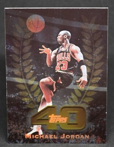 1997 Topps Chrome Topps 40#T40-5 Michael Jordan