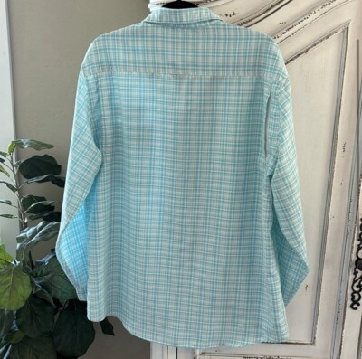 Chemise De Pêche Homme Hook & Tackle, Bleu Clair Ventilée, Taille XL - Occasion