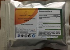 ORGANIC Rose Petals Powder Dried Pure Pink No Fillers Pure  High Quality
