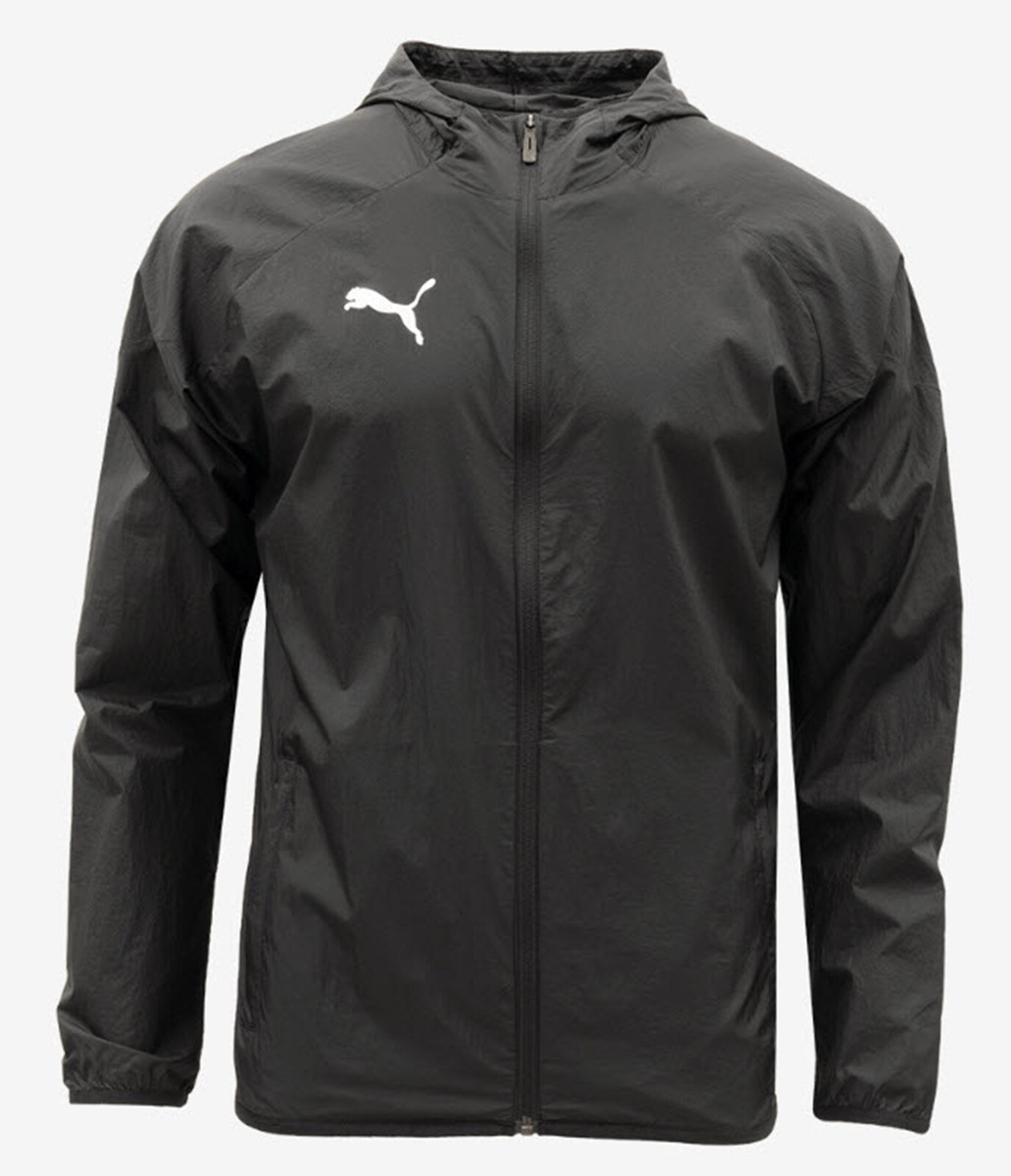 PUMA Men Team Cup ASIA SP Wind-shield Jacket Black Top Jersey