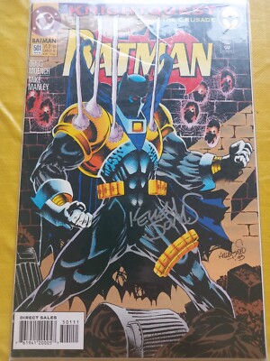 Batman #501 - Knightquest: The Crusade - US DC Comic 1993 Signed Kelley Jones