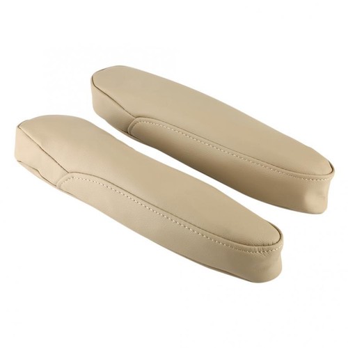 Beige Fits 05-10 Honda Odyssey Real Leather Seat Armrest Covers - Picture 4 of 5