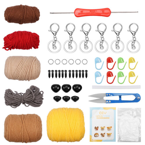 Animals Crochet Kit Versatile Crocheting Animals Kits Crocheting Animal gujTd - Picture 15 of 17