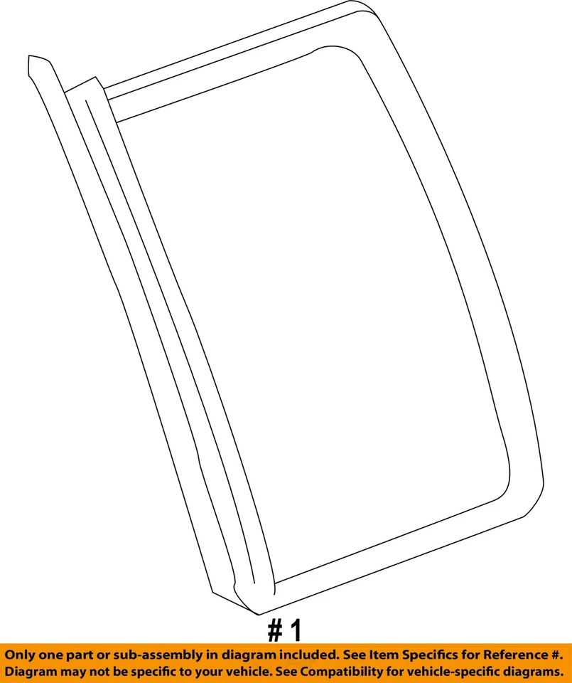 Used Door Glass Rear fits: 1998 Chevrolet S10/s15/sonoma Extended Cab w/privacy Foto 2 de 3