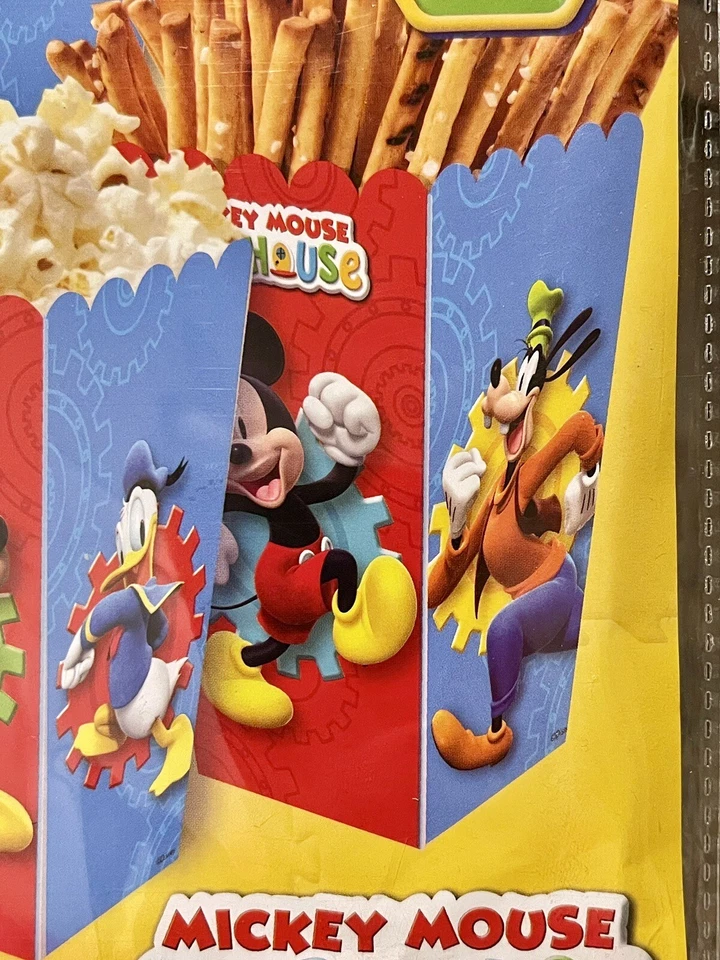 Disney Mickey Mouse & Friends Cajas de bocadillos Golosinas Tazas Favores de fiesta 4 por paquete EE. UU. Foto 2 de 4