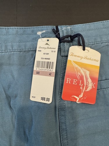 Lot Of 2 New Tommy Bahama 42" Shorts Key Grip & BEACHFRONT KIHEI - Picture 5 of 5