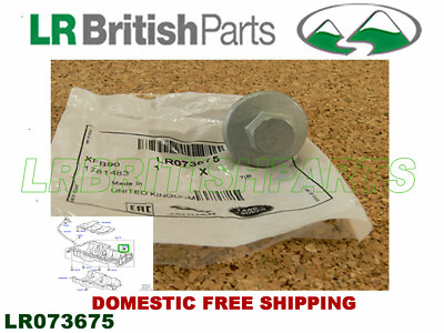 GENUINE LAND ROVER ENGINE OIL DRAIN PLUG DEFENDER 2007 ON 2.4L & 2.2L LR073675