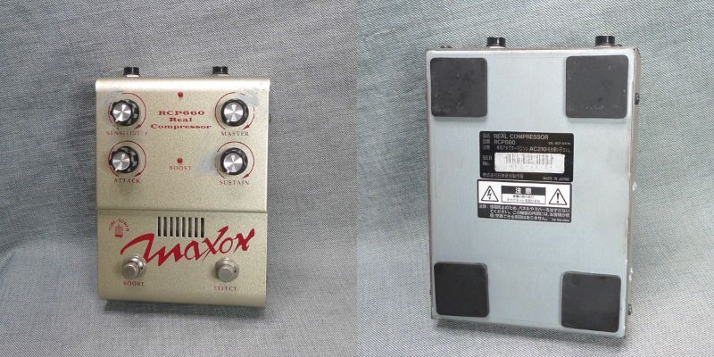 ギター Maxon RCP660 Real Compressor MAXON RCP660 Real Compressor Vintage Guitar EffectPedal | eBay