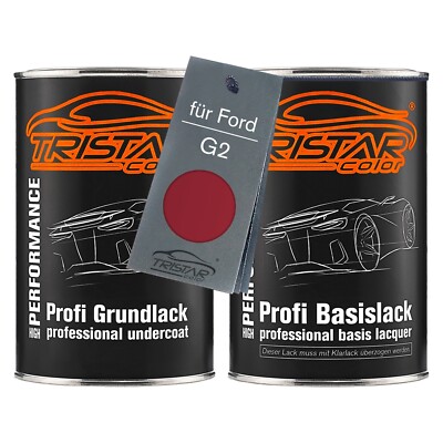 Autolack Set Dose für Ford G2 Red Fire Perl Metallic Sambarot Metallic 2,0L