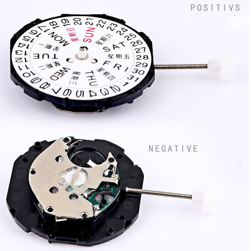 時計 terms.s1472 Sl28 Quartz Movement Dual Calendar Watch Replacement