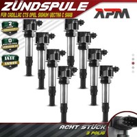 8X ZüNdspule FüR Cadillac CTS SRX STS 2.8 3.6 Opel Signum Vectra C Saab 9-3 2.8L