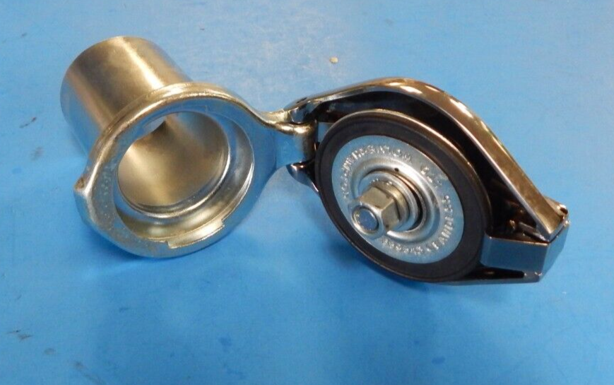 New OE Type Flip Top Chrome Gas Cap Fuel Cap Triumph 196876 TR6 TR250