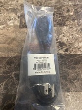 3-Prong Power Cord - 3ft -Black NEMA 5-15P to IEC 60320 C13, 18AWG, 10A, 125V